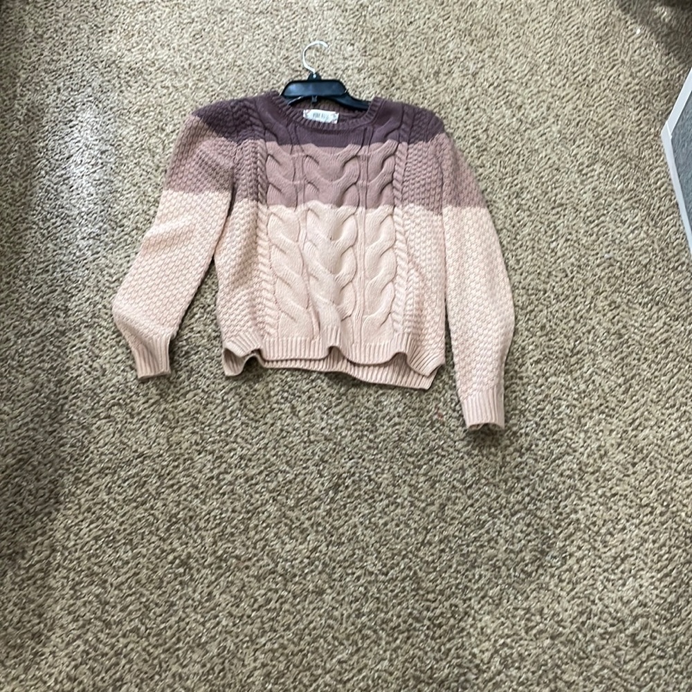 Pink/purple sweater (small)